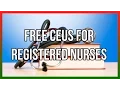 Free CEUS For Registered Nurses