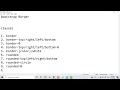 Bootstrap 4 4 border utilities