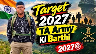 Target TA Army Ki Barthi 2027// #indianarmy #motivation #trending #viralvideo 