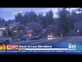 Snow Falling In Auburn On Thursday