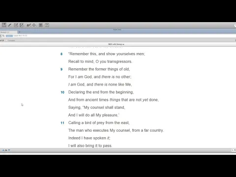 Isaiah 46-47