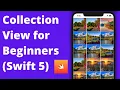 Create Collection View for Beginners Swift 5 Xcode 12 iOS - 2020 iOS Development