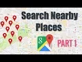 Google Maps Nearby Places Tutorial PART 1 Android Tutorials