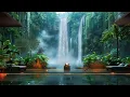 Lagu Healing with Waterfall Sound \u0026 Bird Singing In Forest Ambience🍃Fall Asleep Instantly w Nature Sounds