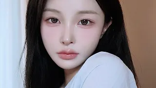 여름향기 나는 𓂃 ࣪˖🎐 첫사랑st 여름 휴가 메이크업 GRWM 🫧𓇼 | 파데프리, 똥손도 따라하기 쉬운 메이크업👍🏻