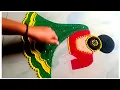 Makar Sankranti Rangoli sankranti rangoli traditional girl rangoli design haldi kumkum rangoli