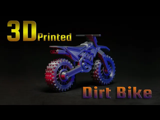 Dirt Bike - Print in place video thumbnail