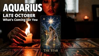 ♒ AQUARIUS — THIS CHANGES YOUR ENTIRE PATH! | Late October Tarot Reading
