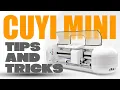 CUYI Mini Cutter Plotter Tips and Tricks