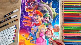 Drawing The Super Mario Bros. Movie