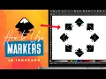Inkscape Use Path Markers To Repeat An Object Along A Path