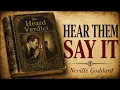 The Eavesdropping Hack - THE SECRET That Proves It Is Done Stop Visualizing Neville Goddard