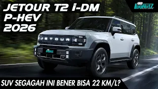 Tongkrongan GAGAH Tapi IRIT GILA! Bisa 22 KM/L?! Ulas SUV Yg LAKU KERAS di Arab, Jetour T2 i-DM PHEV