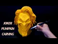 How To Make Joker 3D Pumpkin Carving Halloween Pumpkin Carving