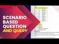 Scenario Based Question Oracle Database SQL Tricky Interview Questions