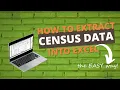 Copy Census Data from Ancestry and into Excel