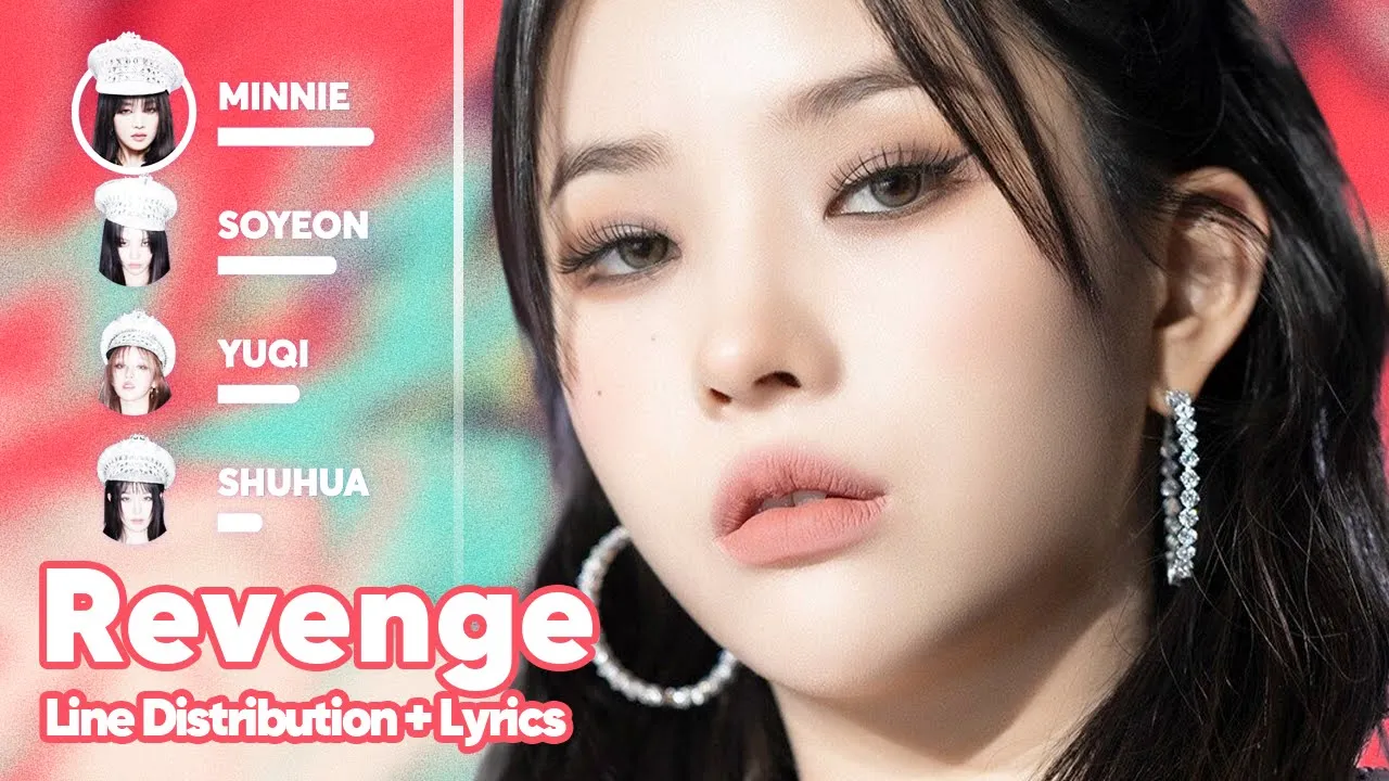 (G)I-DLE - Revenge (Line Distribution + Lyrics Karaoke) PATREON REQUESTED