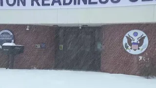 12 News Now Snowstorm Update From Cranston Sunday 4 00pm