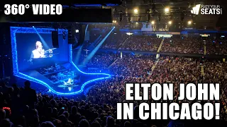Elton John Performing in Chicago at the Allstate Arena 2019