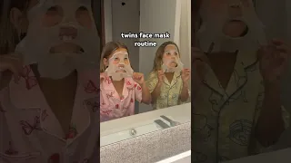 Taytum & Oakley’s Face Mask Routine 🩵