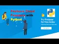 How to extract data from Web and save in Firebase Cloud Firestore with Python