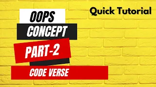 Unlocking Object-Oriented Programming Quick Tutorial for Beginners Hindi Part 2