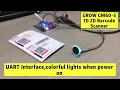 GROW GM60-S Ring Indicator LED Controlled Small Round UART Interface Barcode Scanner Module