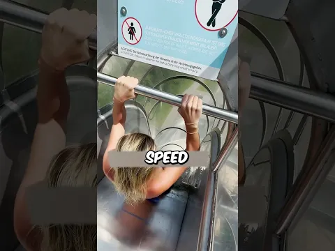 Why Women Are Not Allowed On This Water Slide #shorts