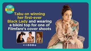 Stars React Tabu Reacts To Wearing Bikini For A Filmfare Cover Shoot 1997