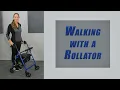 HOW TO WALK with a four-wheeled safely and easily Fit Use Accessories and More
