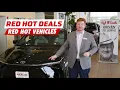 Red McCombs Toyota Red Hot Sales Event