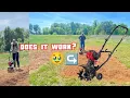 WE BOUGHT A GARDEN TILLER FROM LOWE S DOES IT REALLY WORK Pinay Sa USA