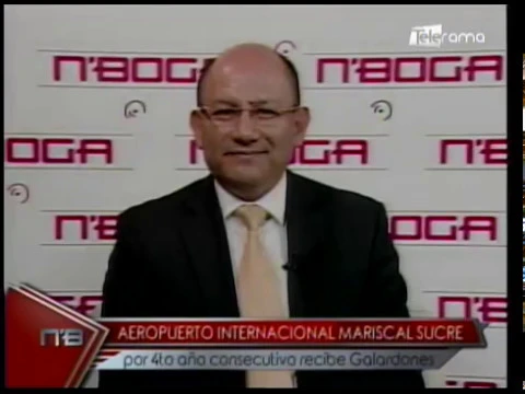 Aeropuerto Internacional Mariscal Sucre por 4to año consecutivo recibe galardones