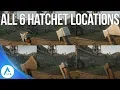 Red Dead Redemption 2 Weapon Locations - All 6 Unique Hatchets
