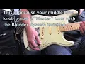 Obsidian Wire Strat Blender Solderless Upgrade Part 2 Demo