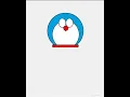 Draw Doremon Using python language turtle
