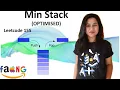 Leetcode Min Stack Optimised Solution Daily LeetCoding Challenge