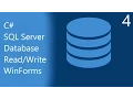 C Database Programming for Beginners Part 4 - Insert and Update Data Using Controls