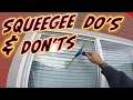 NEWBIE SQUEEGEE DO S DON TS WINDOW CLEANING TECHNIQUES