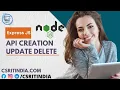 Update API Delete API URL Params And Query String Expressjs In Hindi CSRIT India