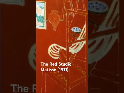 The Red Studio by Matisse (1911)