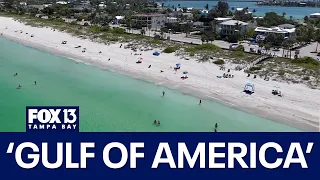 President Trump signs executive order to rename the Gulf of Mexico the ‘Gulf of America’