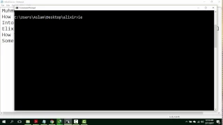 Elixir programming tutorial for absolute beginner in Urdu Tutorial 2 - interactive shell of elixir