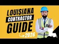 How to Get Your Louisiana Contractor License in 2026