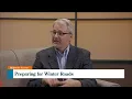 Winter driving conditions with Minnesota Department of Transportation