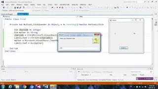 Visual Basic Chr Asc Exp Abs Log Fix Int Rnd Round Functions