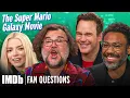 The Super Mario Galaxy Movie Cast Answer Fan Questions