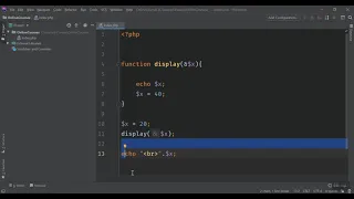 PHP passing arguments by value the default and passing by reference