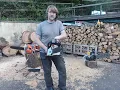 Stihl 023 Iconic 40cc German 1990 s Classic Chainsaw Starting Running Cutting Simply Fantastic