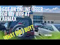 Whoa I got an offer to buy my Jeep from Carmax so I did